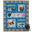 Picture of NapTime Animals pattern design by Janet Pittman of Garden Trellis Designs