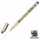 Image of a Pigma Micron Pen Blue Size 01  |  Bound in Stitches