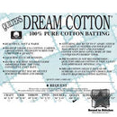 Quilter's Dream Cotton Request Natural Batting - Queen 108" x 93"