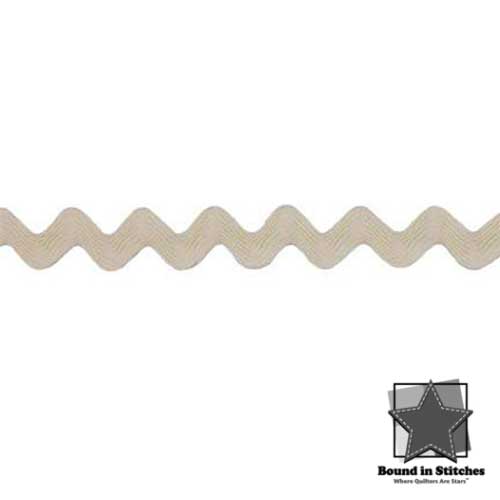 Sew Together Ric Rac 1-1/2-Inches Cream STR-15-Cream by Riley Blake Designs  |  Bound in Stitches Quilt Shop, Sauk Rapids, MN Fabric Store