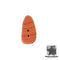 Tiny Nose Carrot Button 2208.NT by Just Another Button Company  |  Bound in Stitches Quilt Shop, Sauk Rapids, MN Fabric Store
