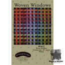 Image of pattern cover of Woven Windows quilt pattern ATN-1617 by Bonnie Sullivan of All Through the Night | Bound in Stitches