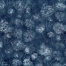 Bali Batiks X2625-55 Charcoal Dandelion quilting fabric by Hoffman Fabrics  |  Bound in Stitches Quilt Shop, Sauk Rapids, MN Fabric Store