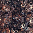 Bali Batiks X2634-486 Pretzel Bold Floral quilting fabric by Hoffman Fabrics  |  Bound in Stitches Quilt Shop, Sauk Rapids, MN Fabric Store