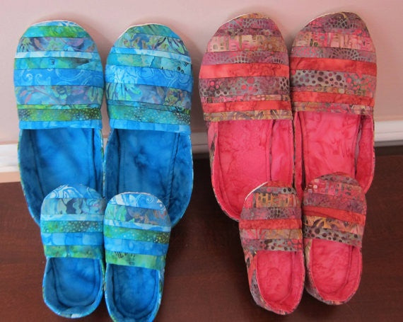 Mommy & Me Slippers pattern