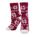 Fair Isle Fun Red Socks