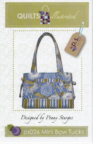 Mini Bow Tucks Bag Pattern