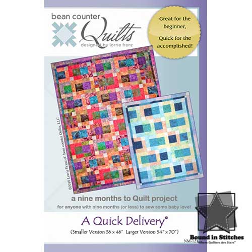 A Quick Delivery by Bean Counter Quilts  |  Bound in Stitches