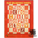 Fat Quarter Fonts by Atkinson Designs  |  Bound in Stitches