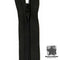 Basic Black 14" Zipper #ATK-301Z by Atkinson Designs  |  Bound in Stitches
