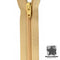 Buttercream 14" Zipper #ATK-320Z by Atkinson Designs  |  Bound in Stitches