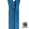 Turquoise Splash 14" Zipper by Atkinson Designs  |  Bound in Stitches