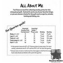 All About Me Supplies Needed by Atkinson Designs