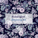 Aubergine BOM Backing Kit  |  Bound in Stitches