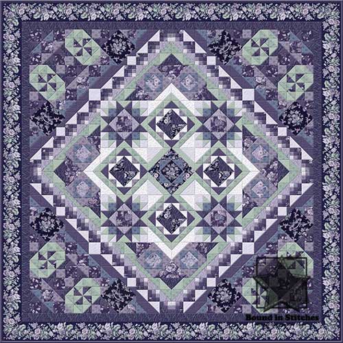 Aubergine Quilt Pattern