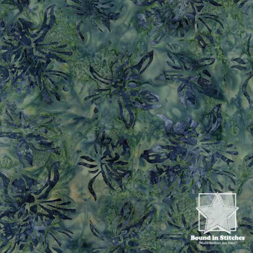 Evening Sky Tonga Batiks B1204 Ocean by Timeless Treasures  |  Bound in Stitches