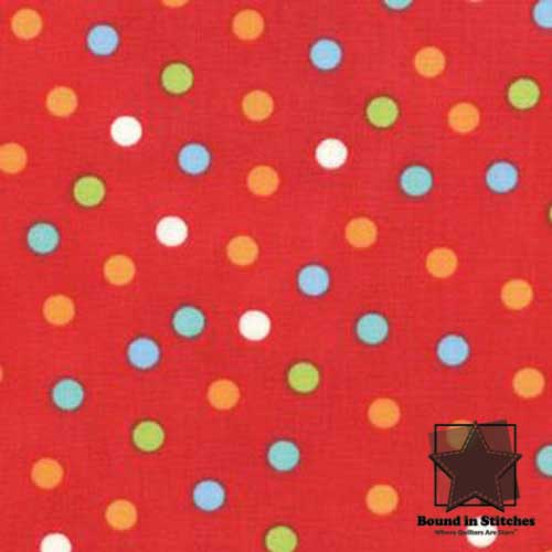 Moda Bungle Jungle - Red Dots by Tim & Beck