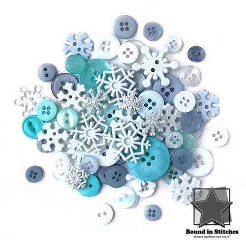 Snowflakes Button Value Pack – Bound in Stitches