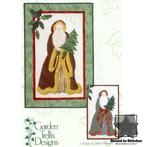 Old World Santa by Janet Pittman of Garden Trellis Designs  |  Bound in Stitches