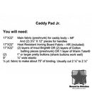 Cady Pad Jr. Supply List by Sisters Common Thread