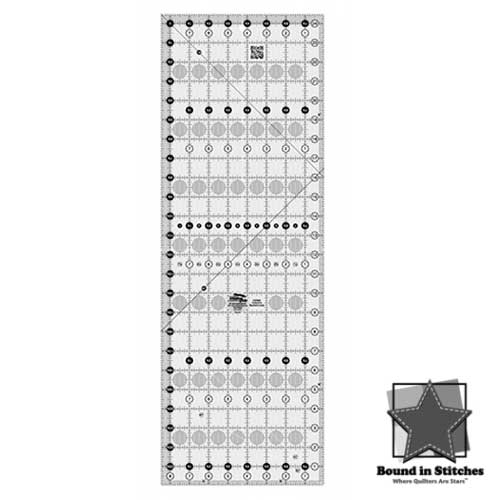 Creative Grids Quilt Ruler 8-1/2" x 24-1/2"  CGR824  |  Bound in Stitches