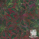 Bali Batiks Christmas E265-157 Verdels by Hoffman Fabrics