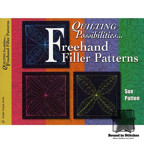 Freehand Filler Patterns by Sue Pattern  |  Bound in Stitches