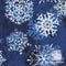 Hoffman Bali Batiks Christmas Q2159-254 Tahiti Snowflakes  |  Bound in Stitches
