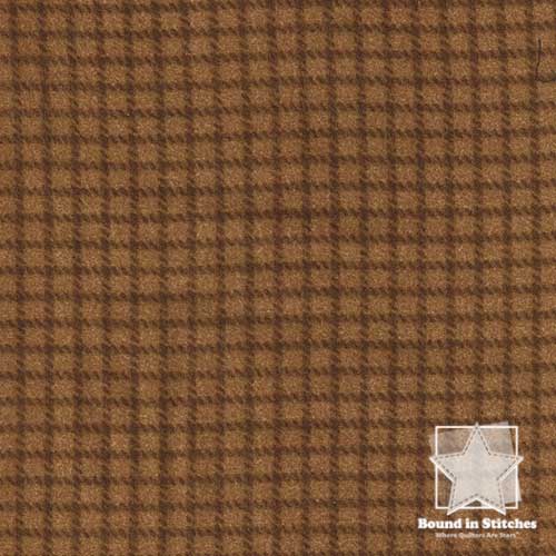 Woolies Flannel MASF18126-A Reverse Check Brown