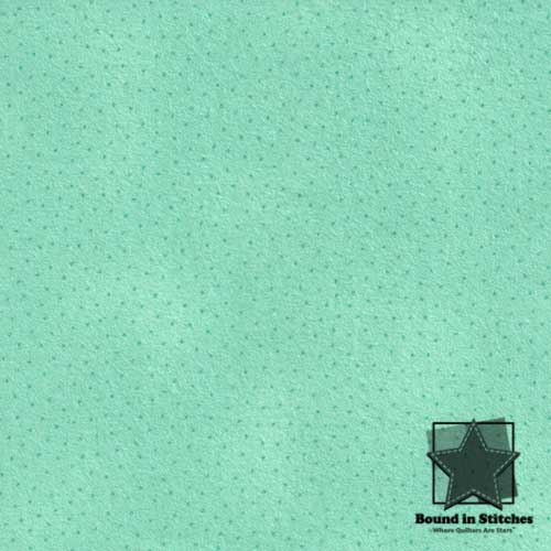 Moda More Basically Baby Flannel - Mint Dot