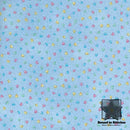 More Basically Baby Flannel - Blue Hearts by Moda Fabrics