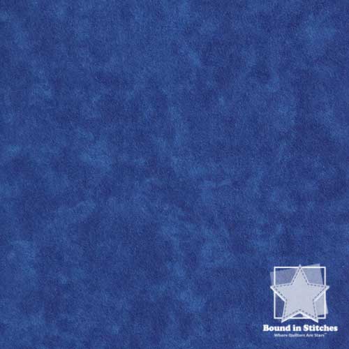 Moda Marble Flannel - F6699 Royal Blue  |  Bound in Stitches