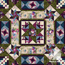 Masterpiece Block of the Month Center of Quilt by Wing and A Prayer Designs  |  Bound in Stitches