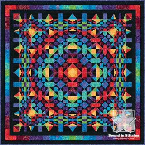 Prismatic Quilt Kit by Wilmington Prints  |  Bound in Stitches