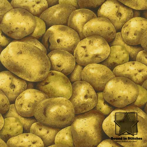 Farmer's Market - Potatoes by RJR Fabrics