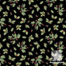 Season of Heart Holly Black 39704-973 by Susan Winget for Wilmington Prints  |  Bound in Stitches