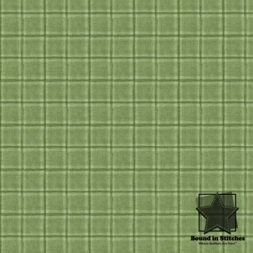 Season of Heart Plaid Green 39707-777 by Susan Winget for Wilmington Prints  |  Bound in Stitches