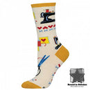 Sew In Love Socks - Ivory Heather
