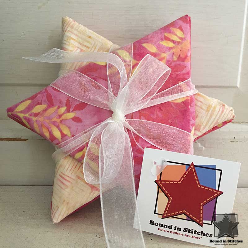 Star Bundle Hibiscus Exclusively available at Bound in Stitches