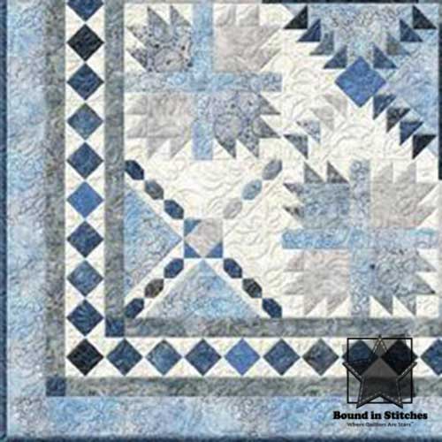The Road Home quilt pattern by Kaye England of Wilmington Prints | Bound in Stitches