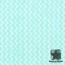 Henry Glass Two by Two 6302-11 Mint Chevron by Beth Logan