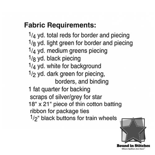 Trim the Tree II | Fabric Requirements