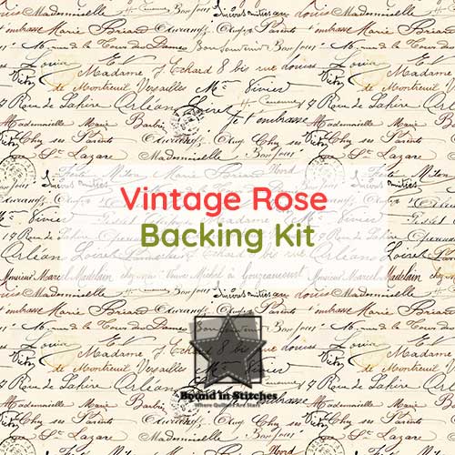 Vintage Rose Block of the Month