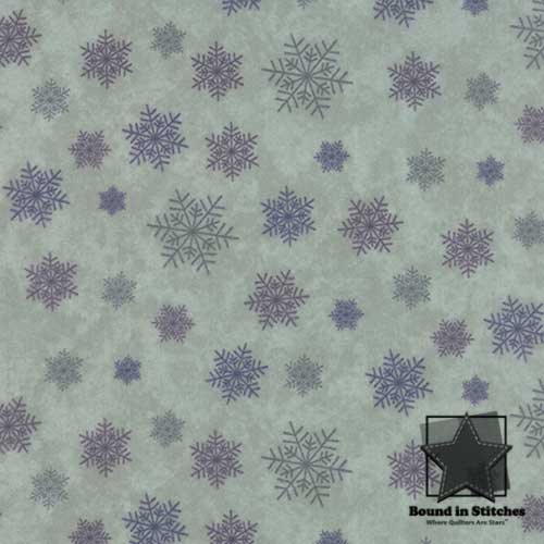 Winter Forest Flannel 6604-20F Eucalyptus by Moda  |  Bound in Stitches