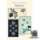 Winter Trio by Laundry Basket Quilts  |  Bound in Stitches