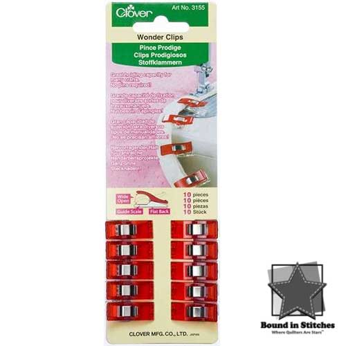 Clover Wonder Clips 50 Ct. Assorted Colors 